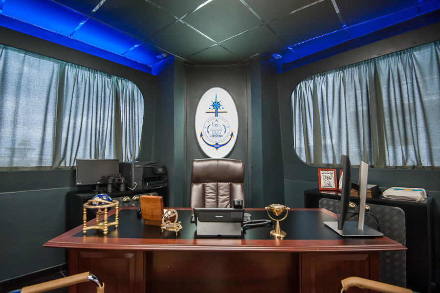 Palau ship registry interior photography office