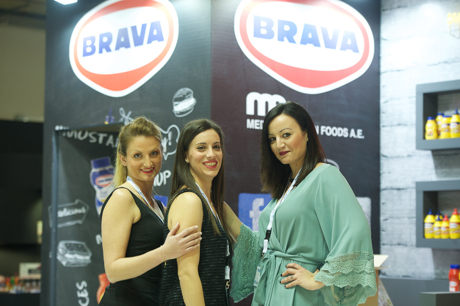 med foods brava delicia mustard ketchup mayo event food expo