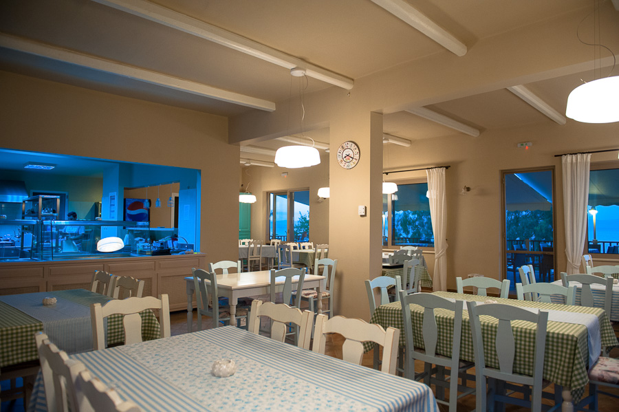 tserfos camping sea seaside hotel tavern interior exterior